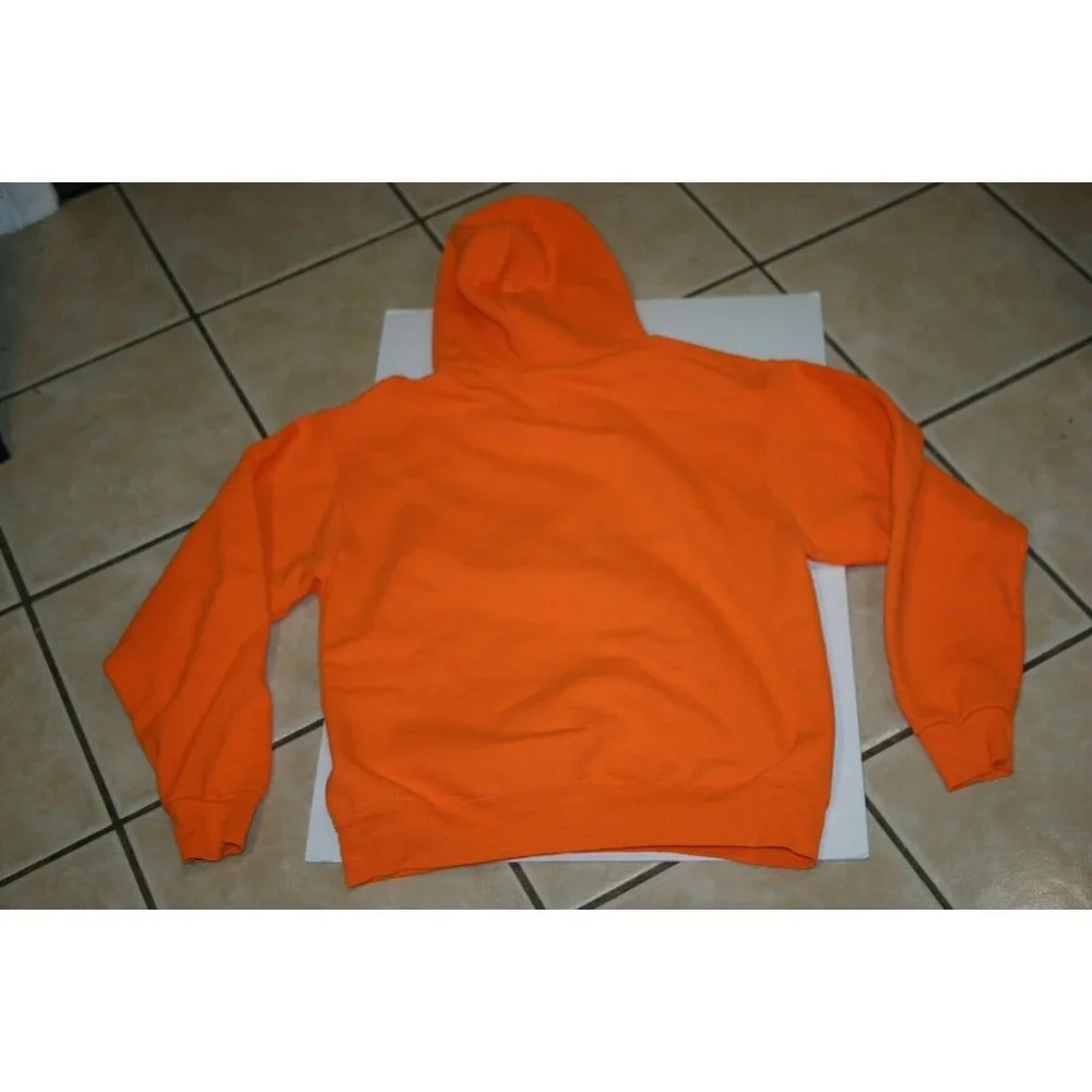 Sturgis Motorcycle Rally hoodie sweater mens medium 76th 2016 orange Jerzees